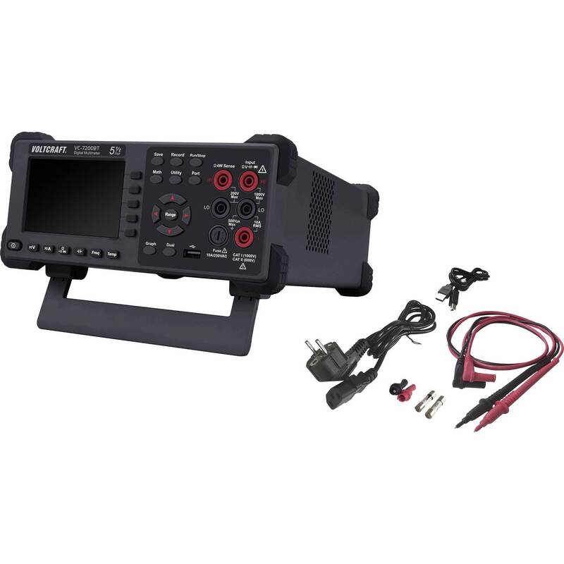 Voltcraft Tisch-Multimeter VC-7200BT digital Datenlogger 200000 Counts CAT I - 4064161001470