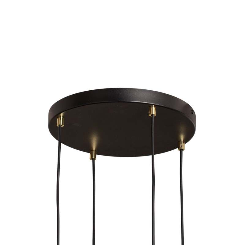 Euluna Glassy Hängeleuchte Hängelampe Leuchte Lampe Pendelleuchte Licht schwarz - 4251911783766