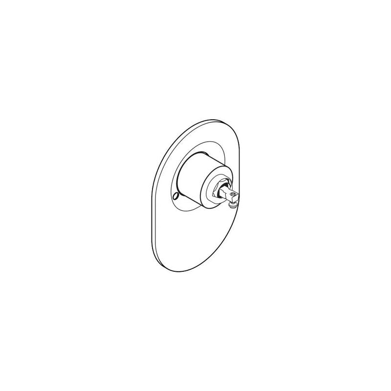 Hansgrohe Umrüstset Brausemischer UP chrom Heizkörper Handtuchheizkörper - 4011097347653