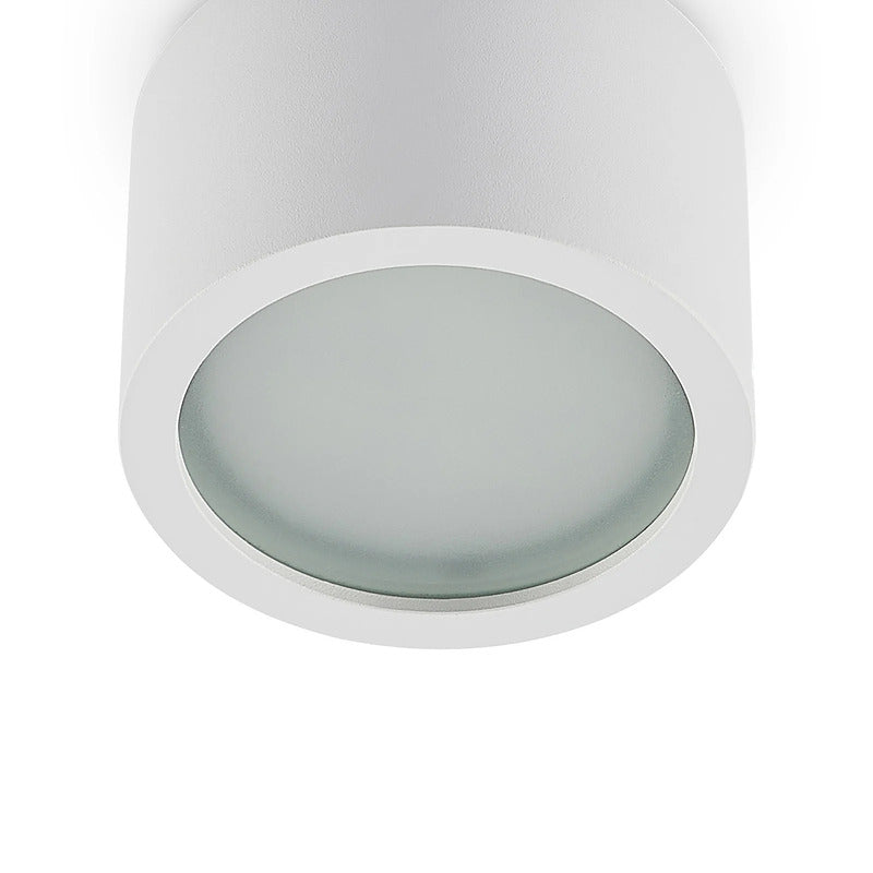 Arcchio Downlight Nieva GX53 LED dimmbar Einbaustrahler Lampe weiß Ø10cm IP44 - 4251096593310