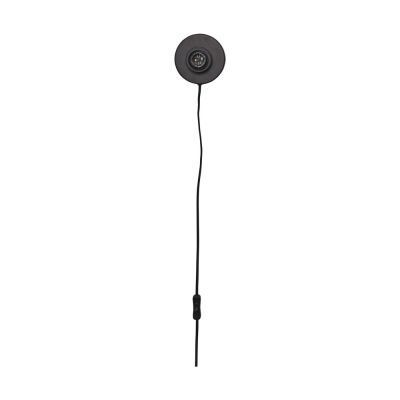 Good&Mojo Wandleuchte Kalimantan Lampe Bambus schwarz E27 1-flammig 60W IP20 - 8716248080453