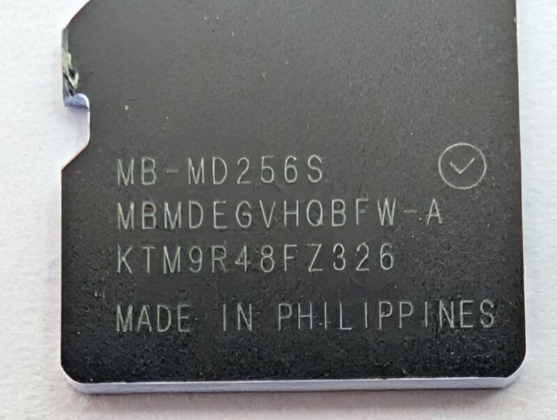 Samsung Speicherkarte Speicherkarte microSDXC Karte Blau 256GB Adapter - 8806094788105