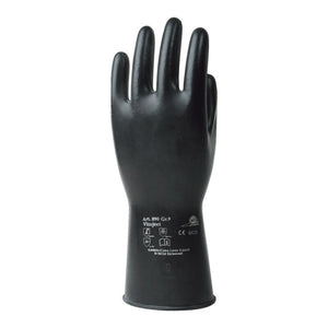 B-Ware Honeywell Chemikalienschutzhandschuh Vitoject 890 Größe 9 schwarz AQL 0,65 350mm