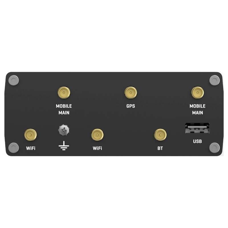 Teltonika Router Mobilfunknetz RUTX11 Netzwerkrouter Aluminium Schwarz LAN - 4779027312378