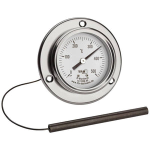 B-Ware TFA Grillthermometer Edelstahl 14.1036.60 Einbau Ø 60 mm präzise Temperaturme...
