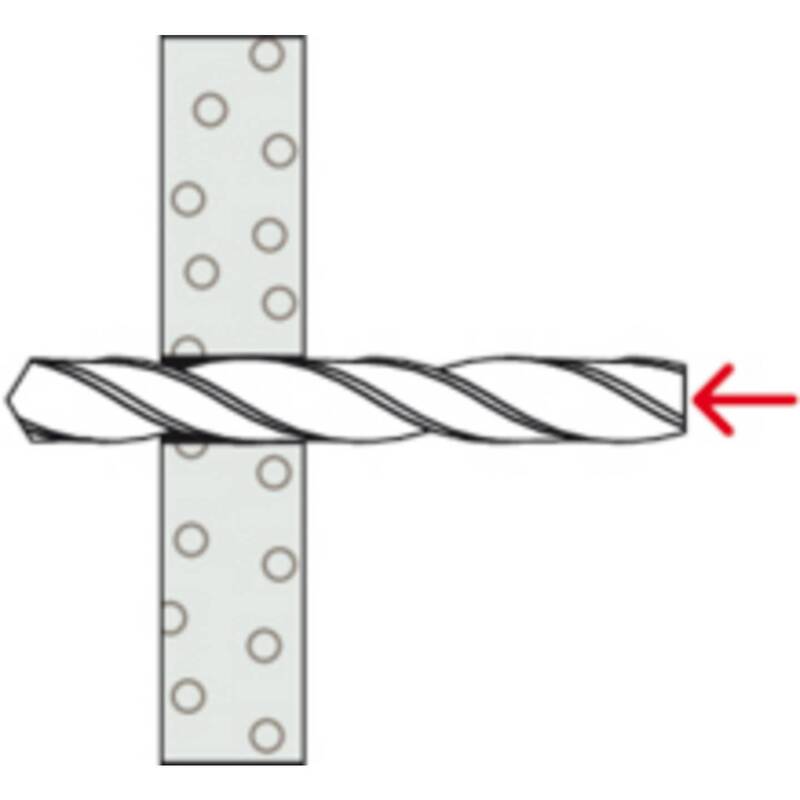Fischer Hohlraumdübel DuoHM 5x55mm 25 Stück Polyamid für Gipsbauplatten robust - 4048962524024