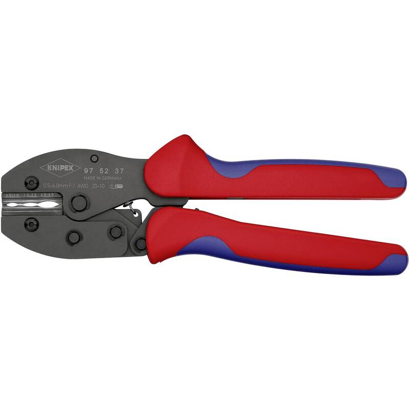 Knipex Crimpzange Presszange Preciforce Schrumpfschlauchverbinder 0.5 bis 6 mm² - 4003773063193