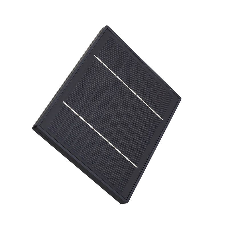 Lindby Solar Wandleuchte Außen Gartenleuchte Virane LED Lampe schwarz Aluminium - 4251911776164