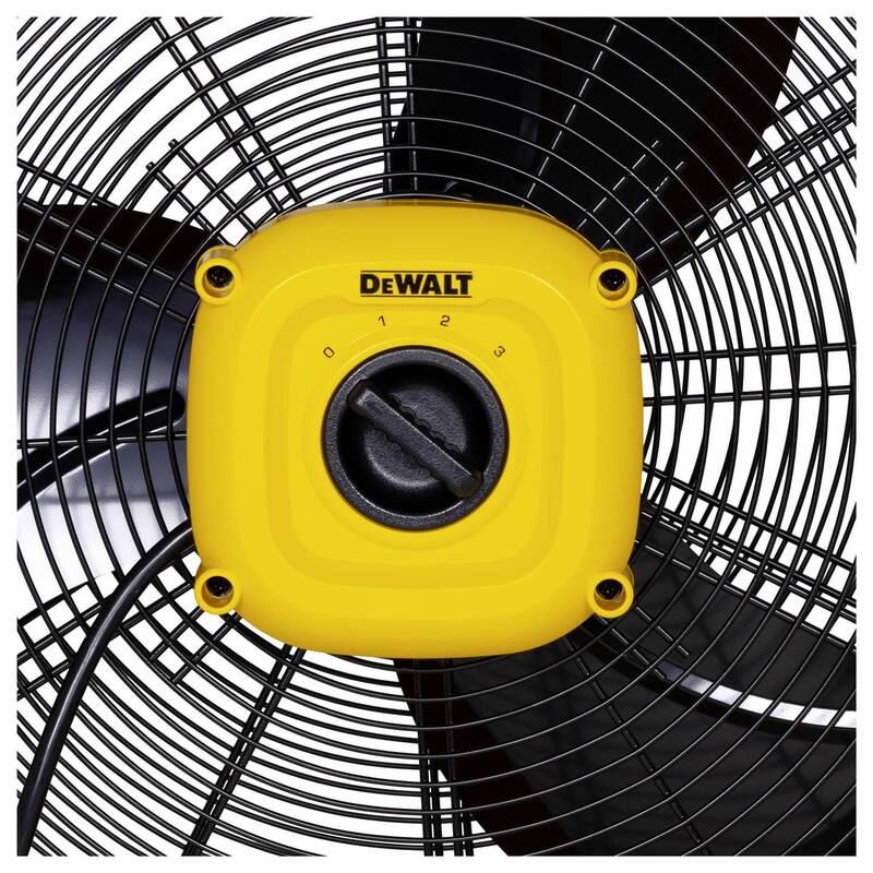 DEWALT DXF2410 Ventilator 61 cm 190 Watt drehbar stufenlose Geschwindigkeit - 6921183000912