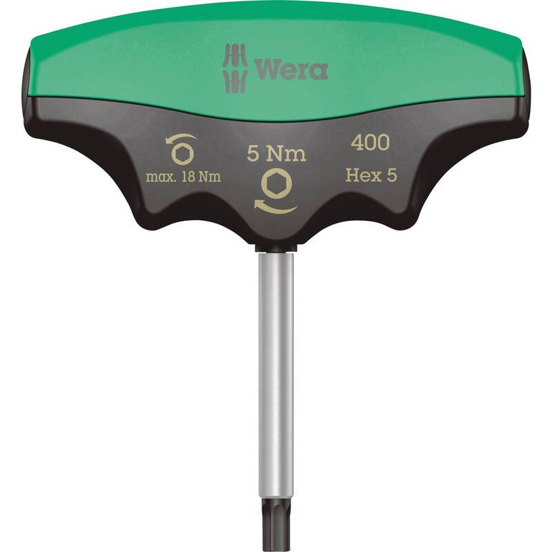 Wera 400 Hex Drehmomentindikator Schraubendreher Werkzeug Drehmomentprüfung - 4013288208835