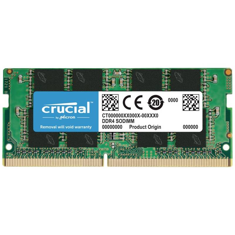Crucial Arbeitsspeicher Speicher Modul DDR4 Notebook RAM 16 GB SO DIMM Laptop - 0649528903600