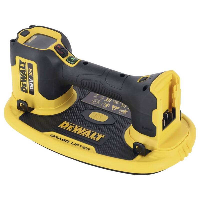 DEWALT DCE590 18V XR Vakuumheber Tragkraft 120 kg ohne Akku kabellos - 5054905322489