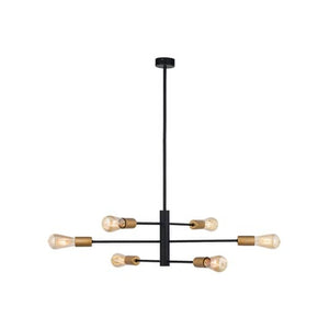 B-Ware Hängeleuchte Rotor VI Hängelampe Deckenlampe Deckenleuchte Lampe Leuchte 6 fl.