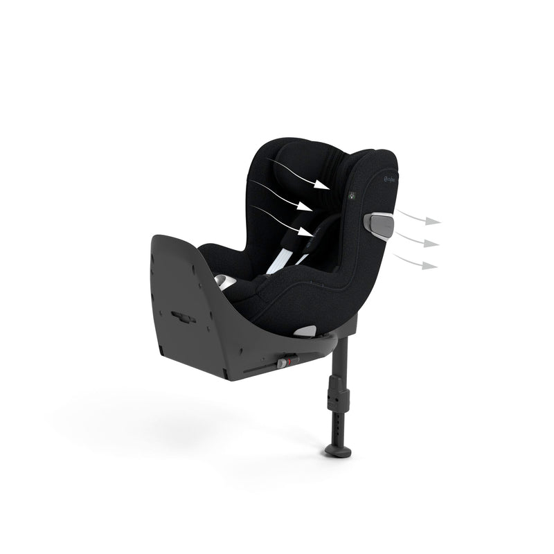 Cybex Platinum Sirona T i-Size Sepia Black Plus 360° Rotation Reboarder - 4063846405053