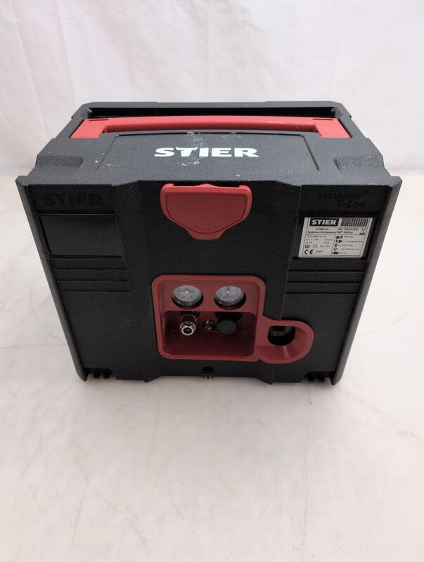STIER Druckluft-Kompressor SKT 160-8-6 ölfrei Kompressor Luftkompressor 6l 8bar - 4251709612339