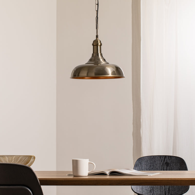 Hängeleuchte Berceste 225-S LED Pendelleuchte Lampe dimmbar gold Ø32cm - 8681875546941