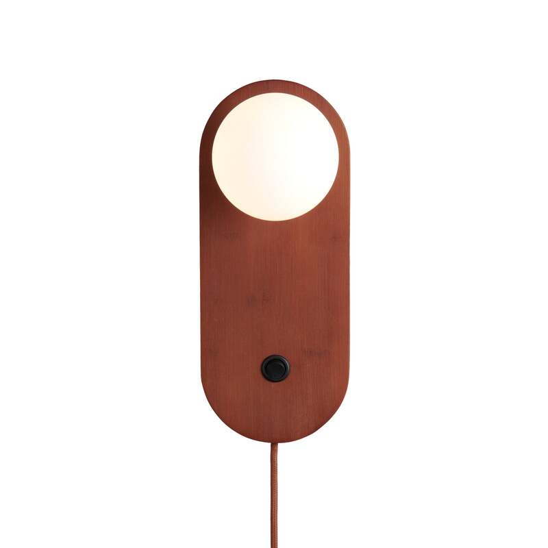 GOOD & MOJO Wandlampe Java LED Lampe Leuchte Wandleuchte dimmbar braun 75x20cm - 8716248100014