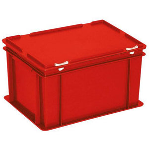 B-Ware BRB Lagertechnik Stapelbehälter lebensmittelgeeignet 21l rot 400x300x235mm 1 St.