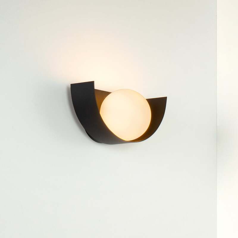 Lucide Wandlampe Benni LED Wandleuchte Lampe dimmbar schwarz Ø10cm 21x10,5cm - 5411212451835