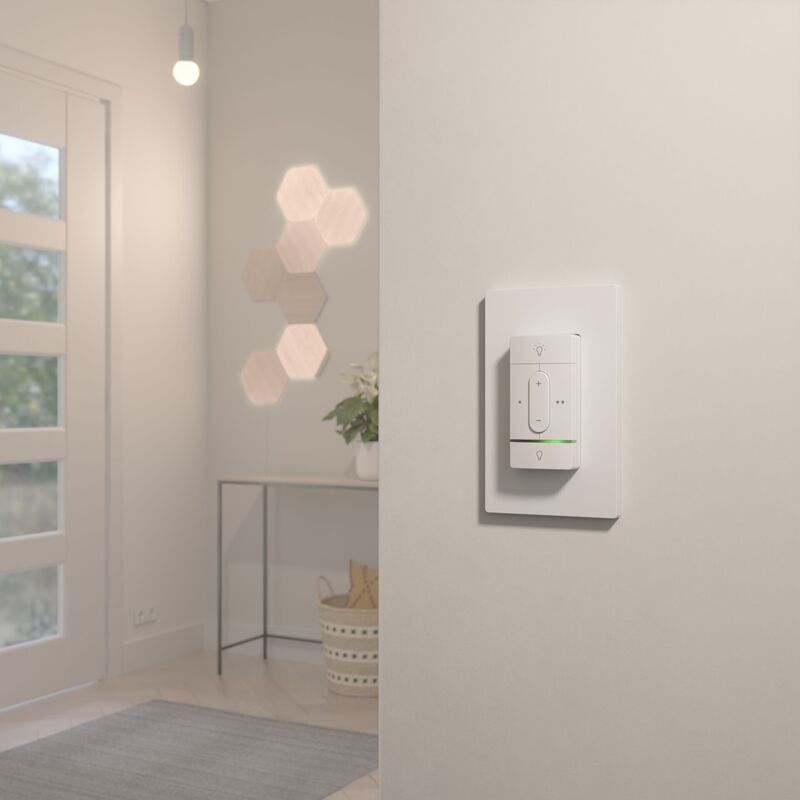 Nanoleaf Smart Wireless Light Switch Sense+ kabellos einfach zu installieren - 4895263601059