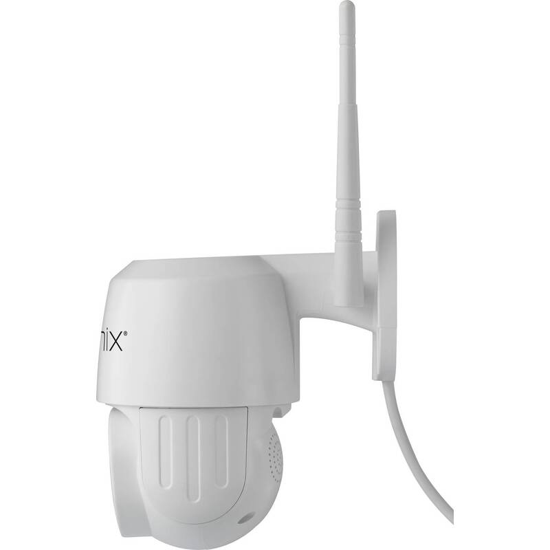 Sygonix IP Überwachungskamera WLAN PTZ 1920x1080 Pixel 2-Wege-Kommunikation weiß - 4064161183992