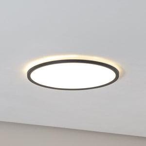 B-Ware Aqua LED Panel Deckenleuchte Lampe schwarz Metall Kunststoff dimmbar CCT 40376