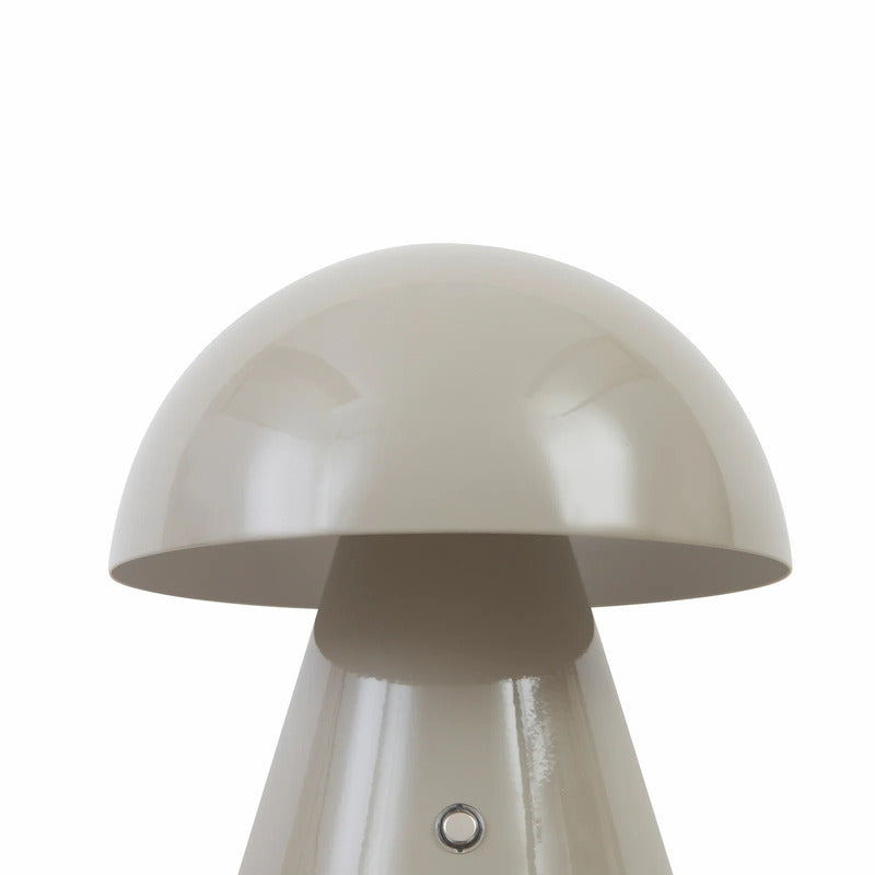Lindby Tischlampe LED Akkutischlampe Nevijo dimmbar grau 2000mAh 18cm Ø - 4251911765663