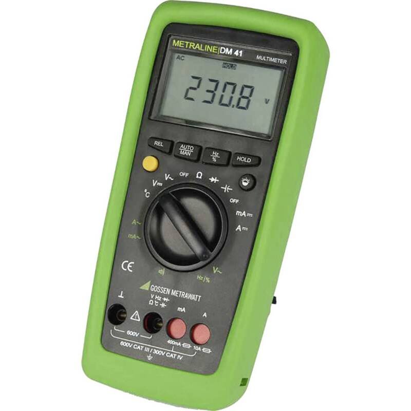 Gossen Metrawatt Hand Multimeter Messgerät digital Metraline DM41 kalibriert ISO - 4064161322032