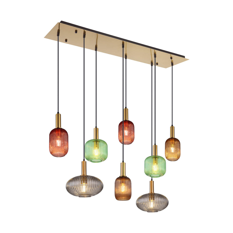 Globo Lighting Normy Hängeleuchte Pendelleuchte messingfarben SIEHE TEXT/FOTO228 - 9007371443697