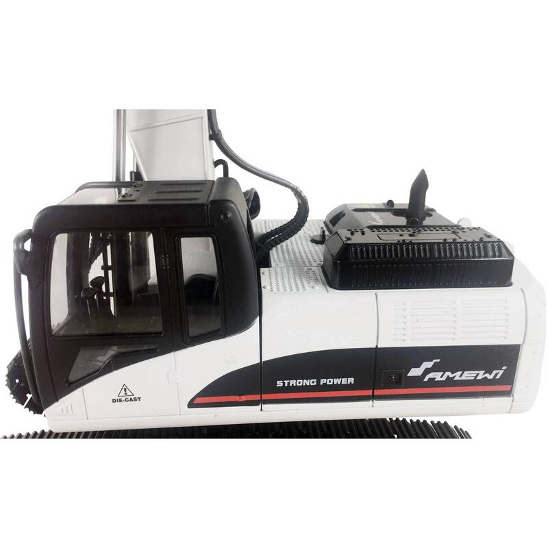 Amewi RC Funktionsmodell Bagger Vollmetall 1:14 Elektro Modellbau inkl. Akku - 4260631422473