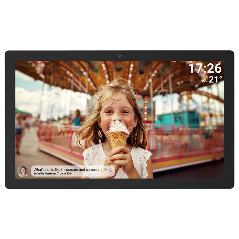 Denver PFF-3260 Digitaler Bilderrahmen 32 Zoll Full HD IPS Touchscreen schwarz - 5706751079108