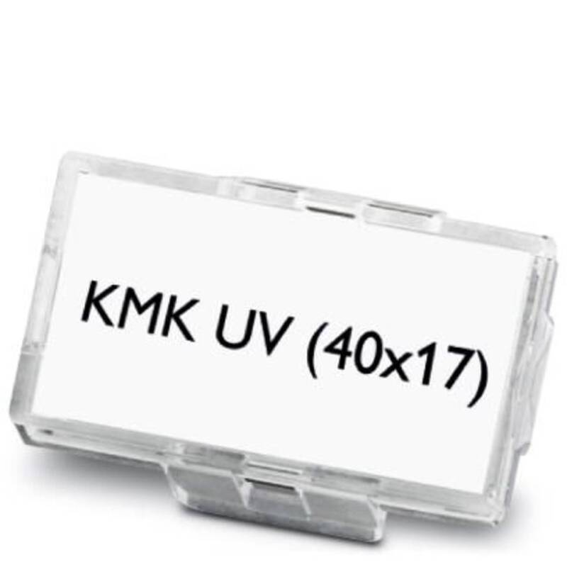 Phoenix Contact Kennzeichnungsträger KMK UV 40x17mm Kabelbinder 50 Stück PA - 4046356782692
