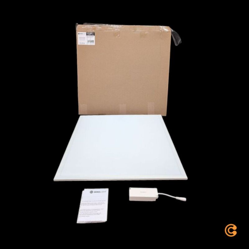 Deko-Light LED-Panel Basic 59,5x59,5cm warmweiß 3000K Aluminium Leuchte 36W - 4042943171894