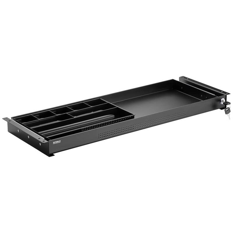 SpeaKa Professional SP-10938492 Untertisch-Schublade 740 x 449 mm abschließbar - 4064161240541