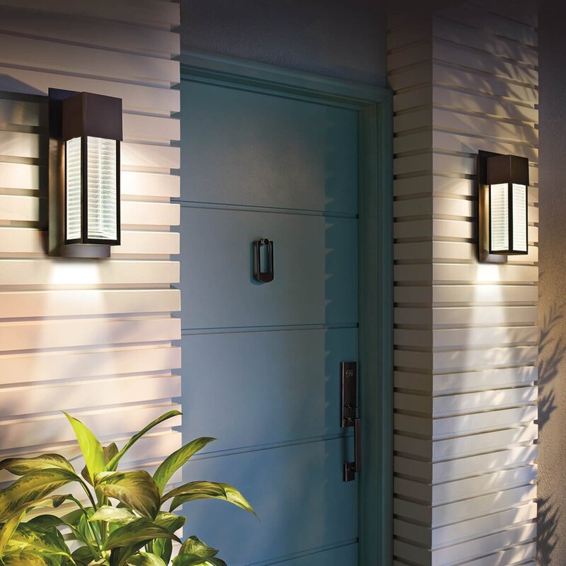 Sorel LED Wandleuchte Außenlampe Außenbeleuchtung bronzefarben modernes Licht - 5024005300014