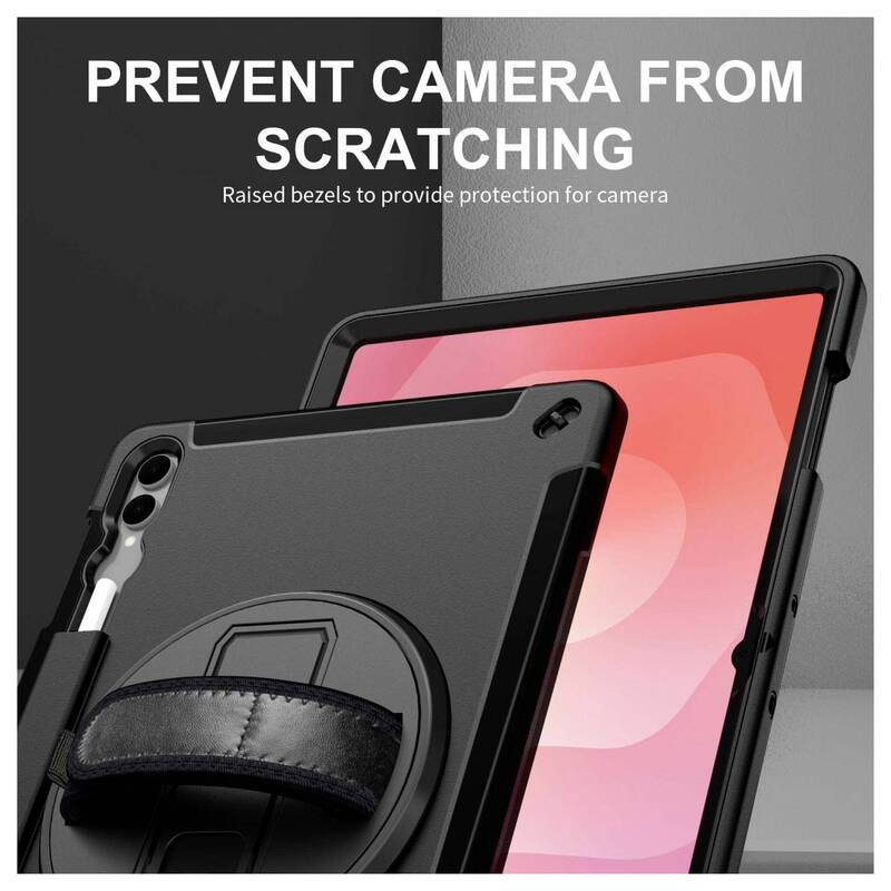 JT Berlin Tablet-Cover für Samsung Galaxy Tab S11 Ultra Schwarz Kickstand - 4260744253933