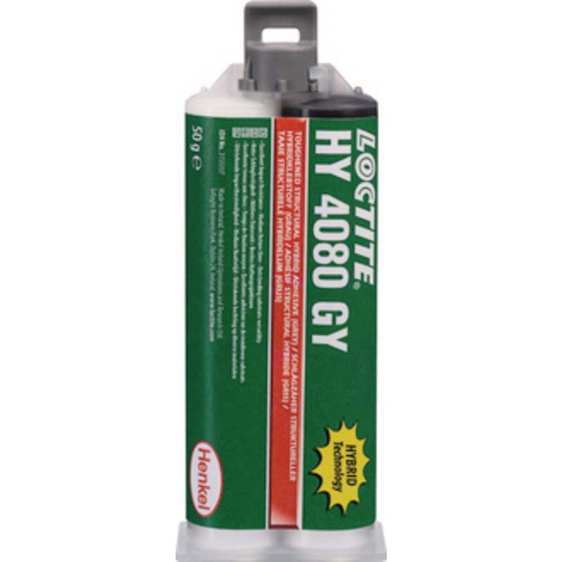 Loctite Strukturklebstoff HY 4080 Hybridkleber Doppelkart. 50g gelblich stark - 4058093008096