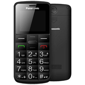 B-Ware Panasonic Senioren-Handy KX-TU110 Mobiltelefon mit SOS-Funktion schwarz 300Min