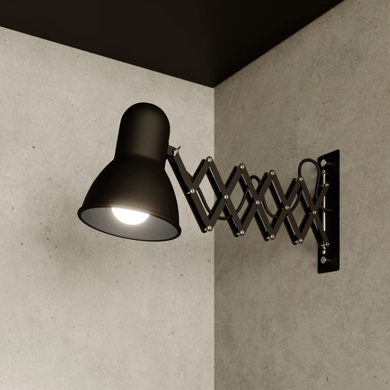 Nowodvorski Lighting Wandleuchte Wandlampe Harmony Scherenarm Lampe schwarz - 5903139989091