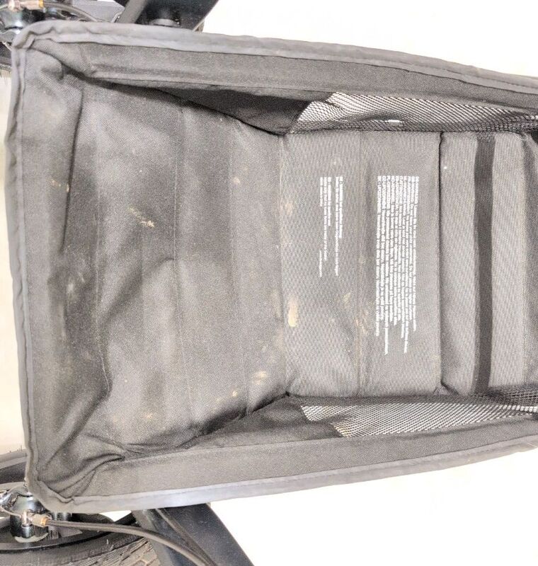 TFK Mono 3 Rahmen schwarz mit Lufträdern für Jogger und Kombi-Einheit - 2000583594222