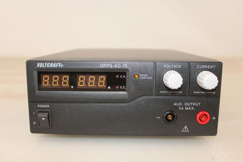 Voltcraft Labornetzgerät DPPS-60-15 einstellbar 1-60V 15A USB programmierbar - 4016138871456