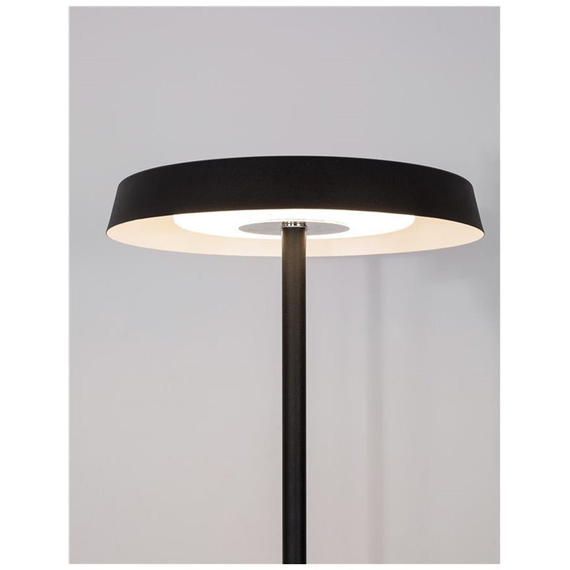 NOVA LUCE Stehleuchte Stehlampe LED VITI Schwarz warmweiß Beleuchtung Aluminium - 5212017426468