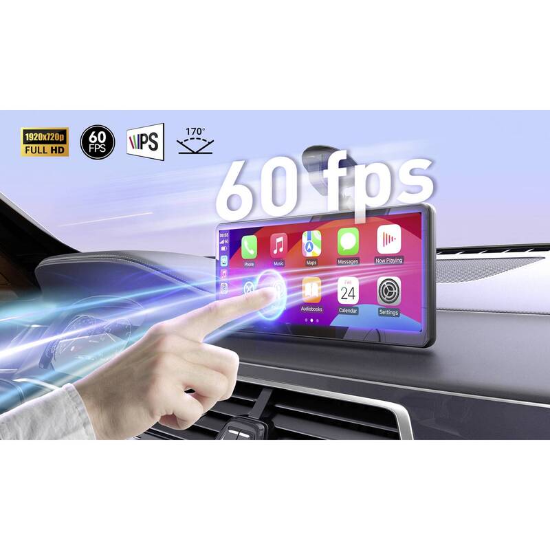 MINIX CP89-HD Tragbarer Moniceiver 22,6 cm 1920x720 Android Auto Apple CarPlay - 4897016411724