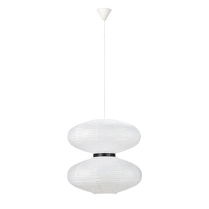 B-Ware Markslöjd Pendelleuchte Dual Mit Papierschirm Weiß Pendellampe Lampe Leuchte 718