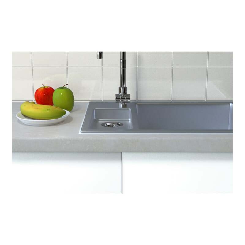 fischer Sanitärsilikon Silikon Dichtstoff pastös Fuge grau DSSA 310 ml 11 STÜCK - 4006209531020