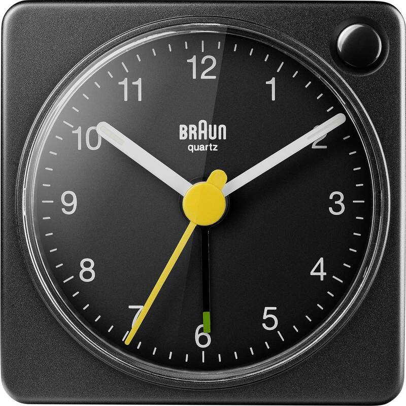 Braun Wecker analog Crescendo-Alarm BC02 Schwarz Alarmzeit Timerzeit - 4007218671004