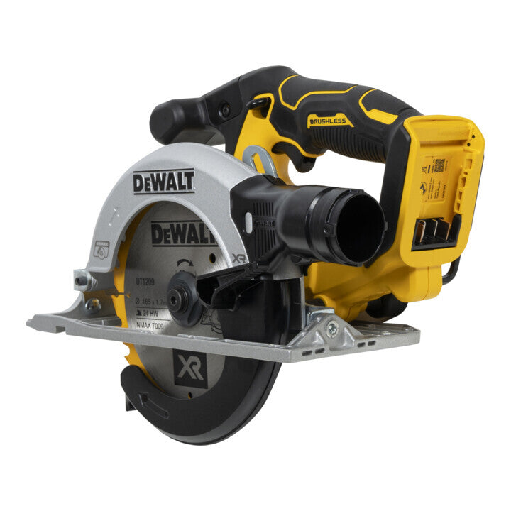 DeWalt Akku-Handkreissäge 18V XR DCS565NT-XJ bürstenlos 55mm Sägeblatt Aluminium - 5035048740002