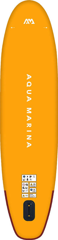 Aqua Marina Fusion 10'10'' Paddleboard 330 cm orange für Paddelenthusiasten - 6954521607795