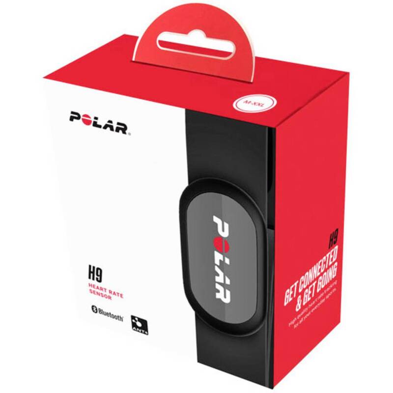 Polar Herzfrequenz-Sensor Pulsmesser Brustgurt schwarz M-XXL wasserdicht 30m - 0725882053929