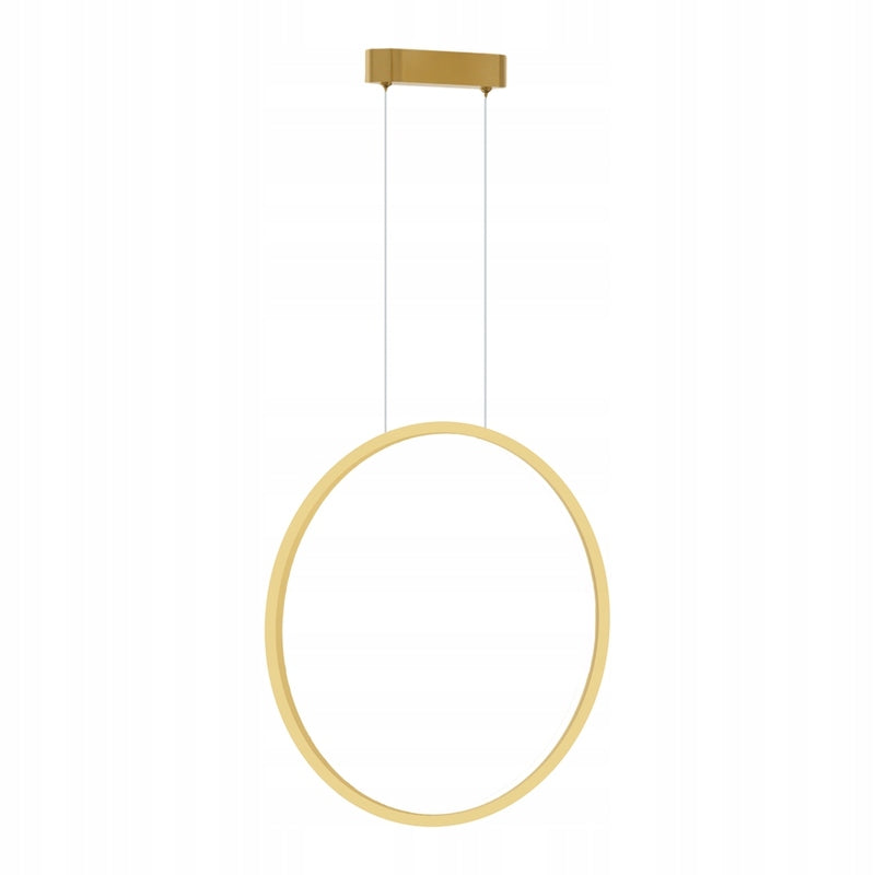 Milagro Lighting LED Pendant Light Saturno Vertical, Gold, Ø 50 Cm, Metal - 5902693788553